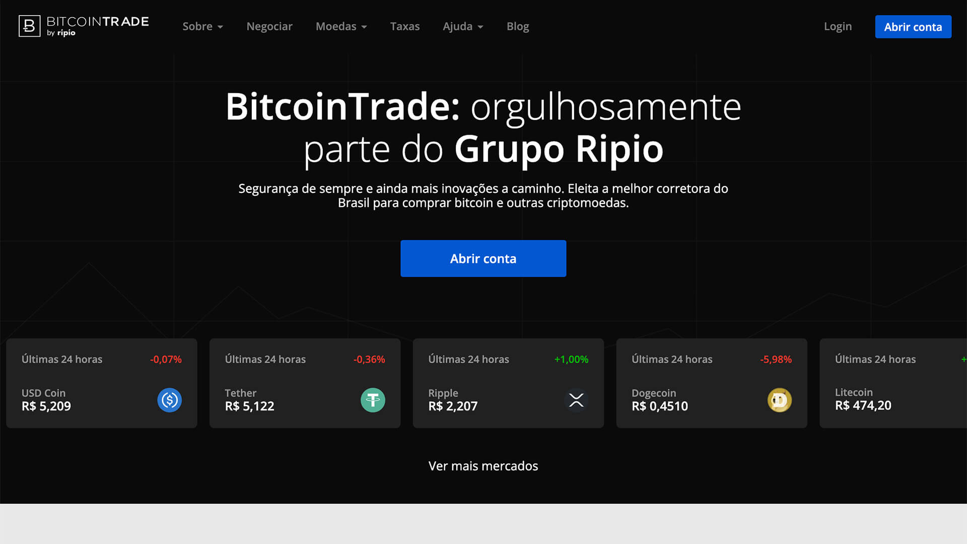 BitcoinTrade Crypto Exchange