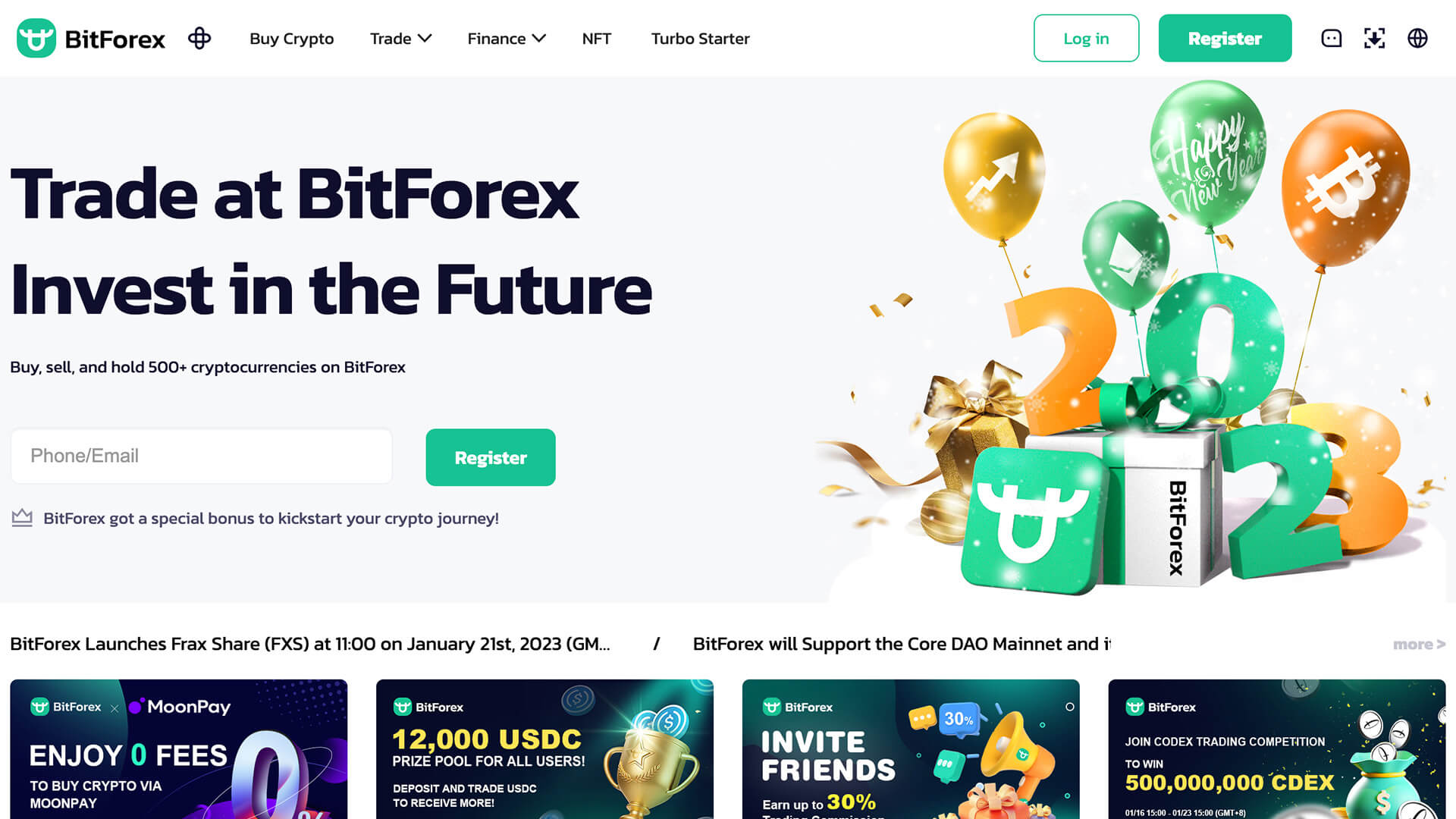 BitForex Crypto Exchange