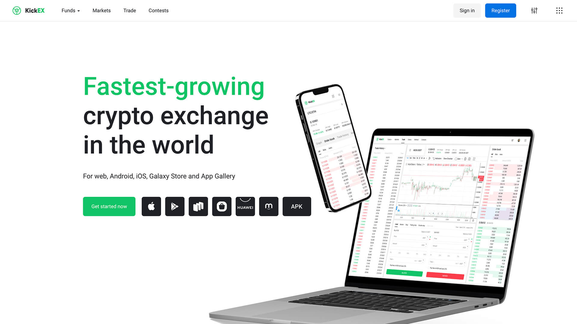 KickEX Crypto Exchange